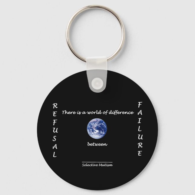 Between Refusal and Failure Keychain (Front)