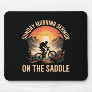 Between Soccer And Chores Mountain Biking Dad Mouse Pad
