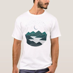 Between The Mountains And The Stars  T-Shirt