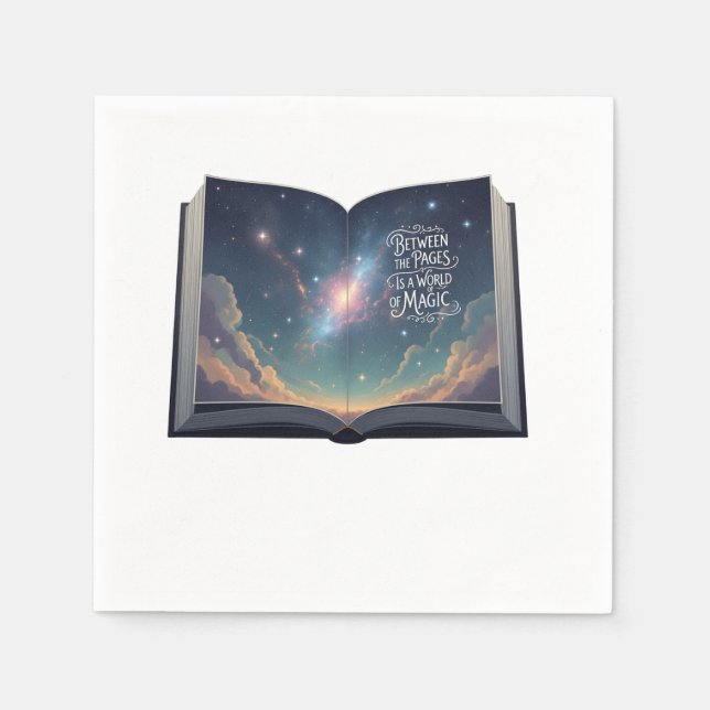 Between the Pages: A World of Magic Napkins (Front)