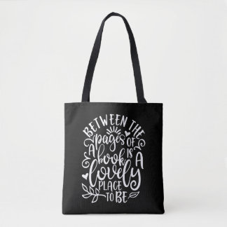Between The Pages Of A Book Lovebook Ideas Tote Bag