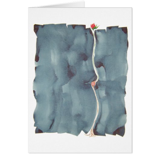 Between the Rock and the Hard Place Card (Front)