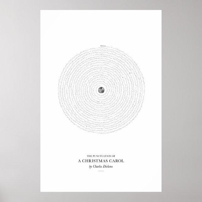 Between the Words: A Christmas Carol Poster (Front)