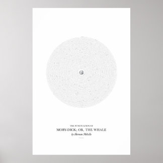 Between the Words: Moby-Dick; or, The Whale Poster