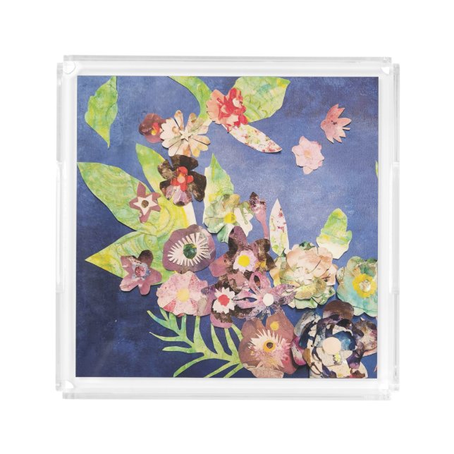 Between Worlds Acrylic Serving Tray (Front)