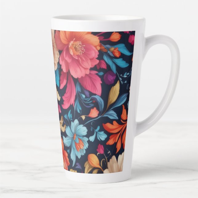 Beutiful floral mug (Right)