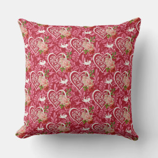 beutiful pilow and caution design throw pillow