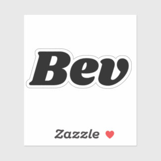 Bev Sticker