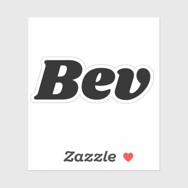 Bev Sticker (Sheet)