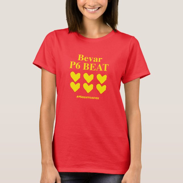 Bevar P6 BEAT t-shirt - kvinde (Front)