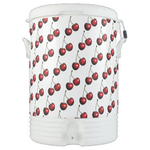 Beverage Cooler with Cherries
