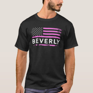 BEVERLY AMERICAN FLAG FOR BEVERLY T-Shirt