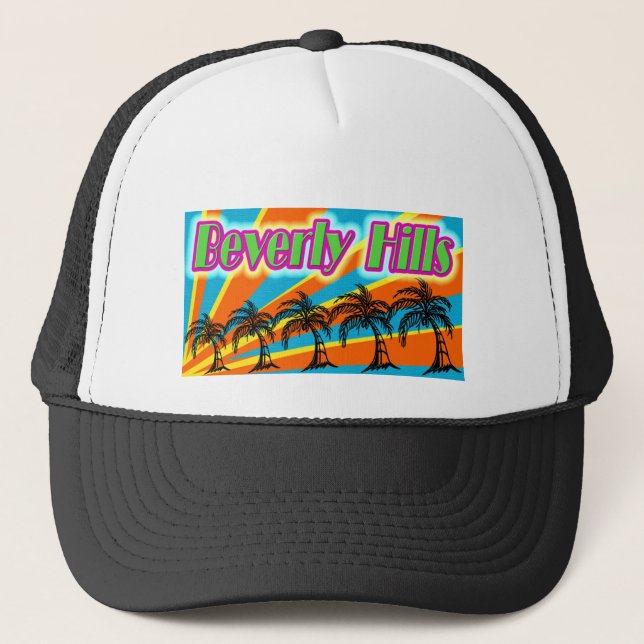 Beverly Hills 5 Palm Trees Hat (Front)
