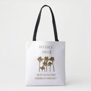 Beverly Hills American Dream Luxury Shoulder Tote Bag