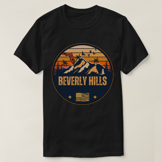 Beverly Hills, Florida  T-Shirt (Design Front)