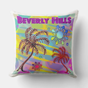 Beverly Hills Happy and Hope Pillow
