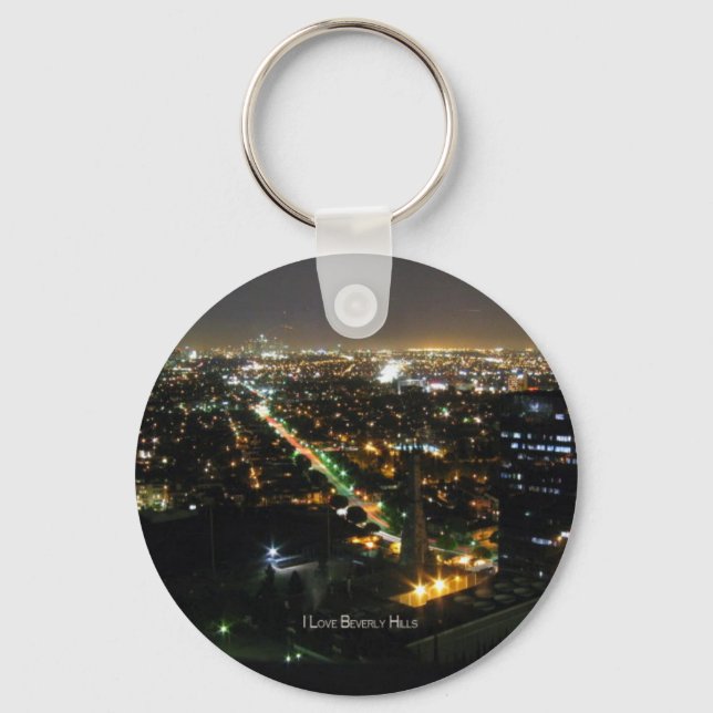 Beverly Hills: I Love Beverly Hills Keychain (Front)