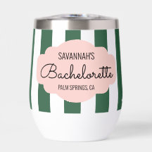 Beverly Hills Pink & Green Bachelorette