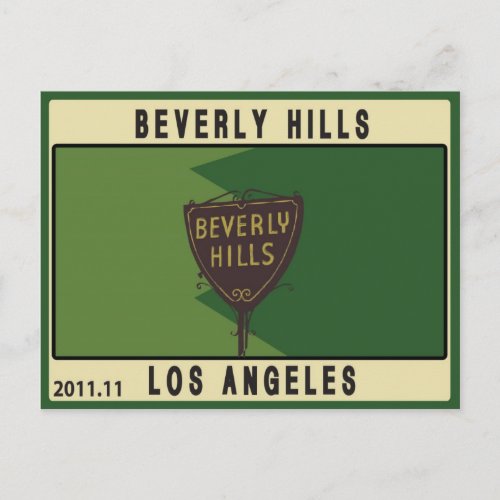 Beverly Hills Postcard