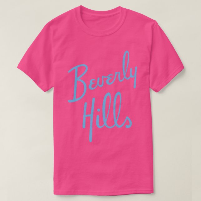 Beverly Hills vintage logo T-Shirt (Design Front)
