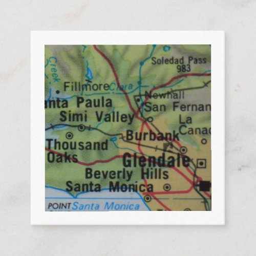 beverly hills Weve Moved New Address Card