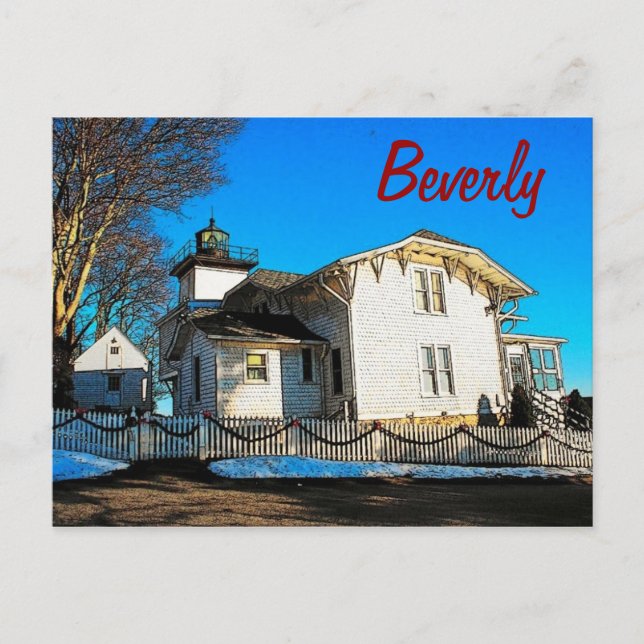 Beverly (MA) Postcard (Front)