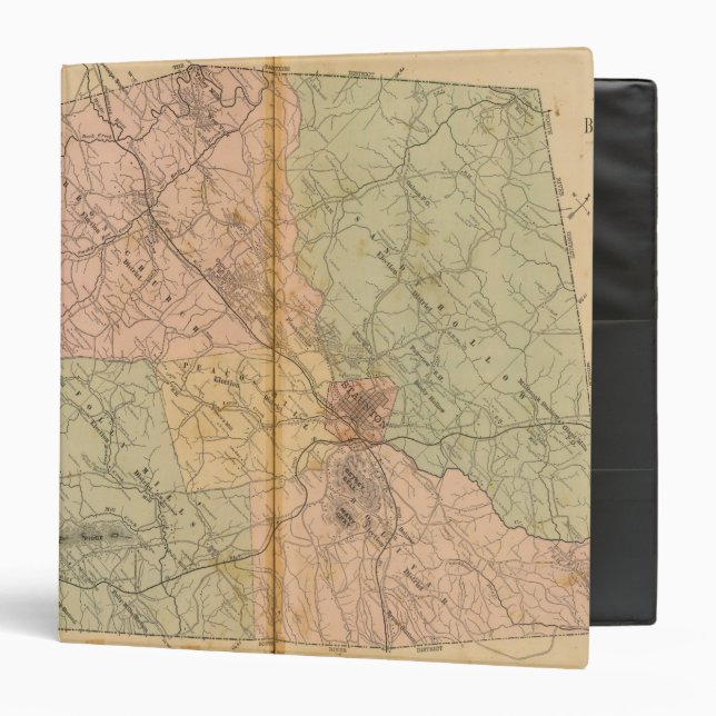 Beverly Manor 3 Ring Binder (Front/Inside)