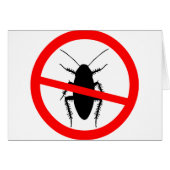Beware Cockroaches (Front Horizontal)