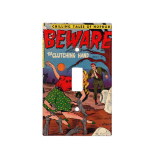 Beware Comics Light Switch Cover