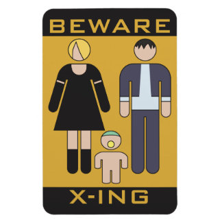 Beware Demons Magnet