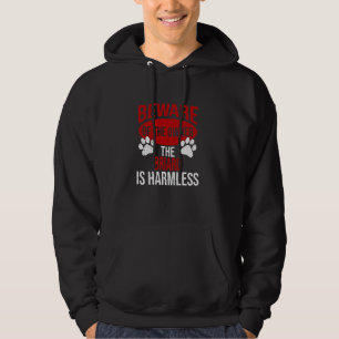 Beware - Dog Dad Dog Mom Briard Dog Owner Hoodie
