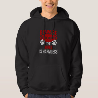 Beware - Dog Dad Dog Mom Morkie Dog Owner Hoodie