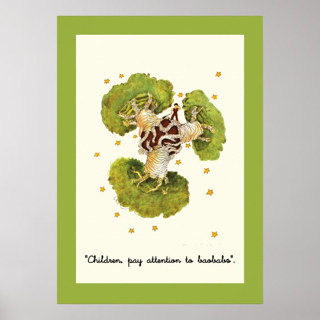 Beware of Baobabs Poster (Front)