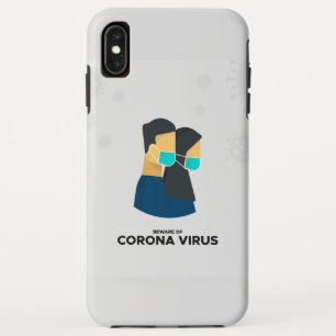 Beware of coronavirus iphone case