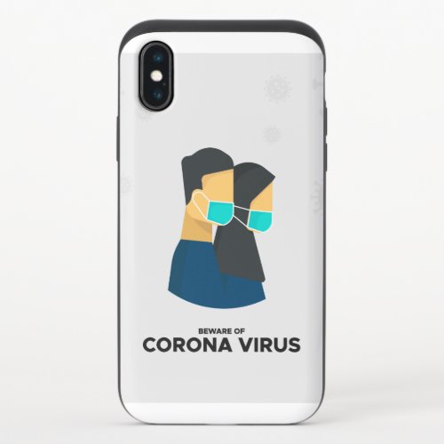 Beware of coronavirus iphone case