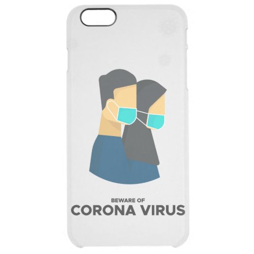 beware of coronavirus iphone case