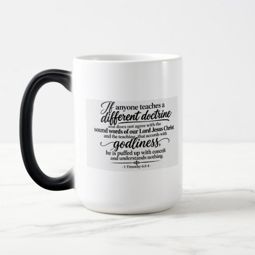 Beware of false Doctrine Color Morph Mug