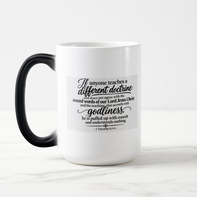 Beware of false Doctrine  Color Morph Mug (Left)
