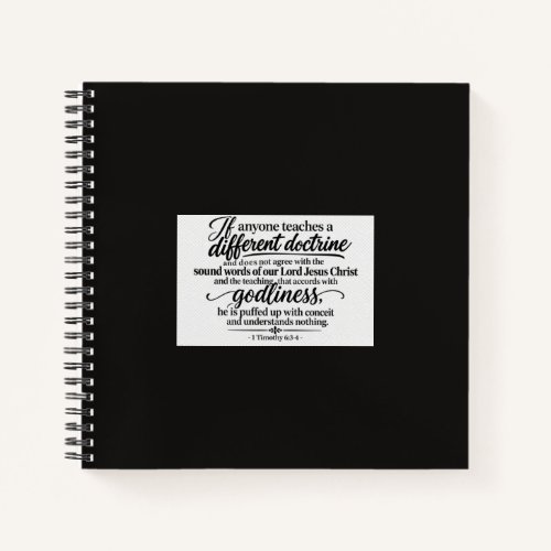 Beware of false Doctrine Notebook
