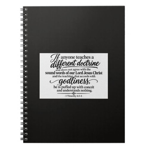 Beware of false Doctrine Notebook