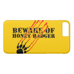 Beware of honey badger iPhone 8 plus/7 plus case