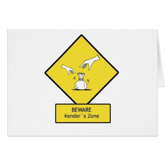 beware of kenders cards (Front Horizontal)