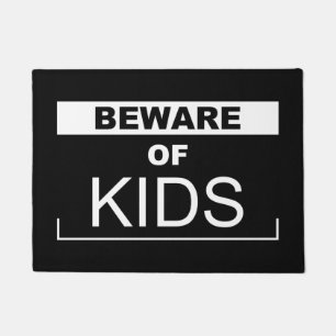 Beware Of Kids Doormat