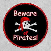 Jolly Rogers Pirate Patch