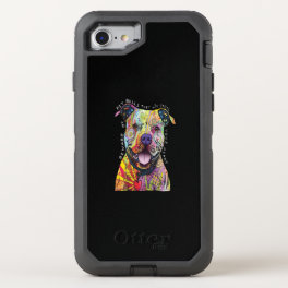 beware of Pitbull dogs they will steal your heart. OtterBox Defender iPhone SE/8/7 Case