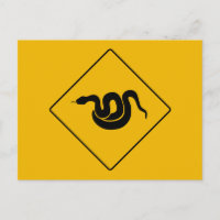 Beware of Snakes, Warning Sign, USA