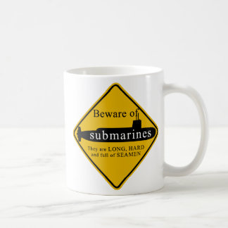 Beware of Submarines Coffee Mug
