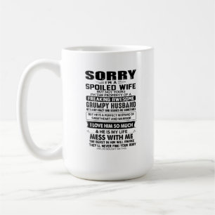Beware of the Beast in My Husband - Humorous Coffee Mug