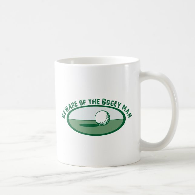 Beware of the Bogey Man Coffee Mug (Right)