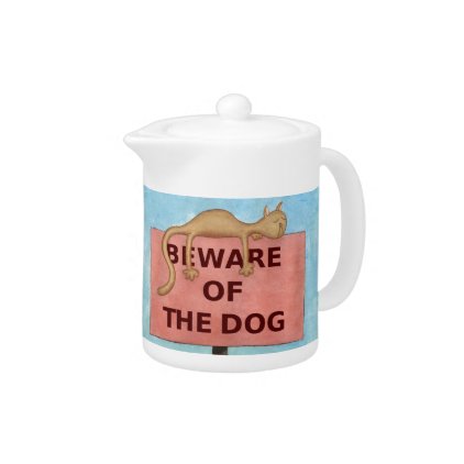 Beware Of The Dog Teapot